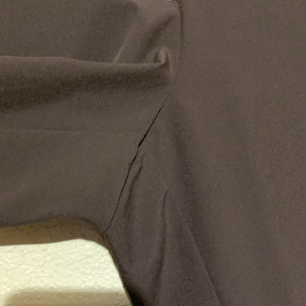 Zenergy Pants Size 2 L Brown Light Weight Pockets Pull On Pockets Polyester - Picture 8 of 14